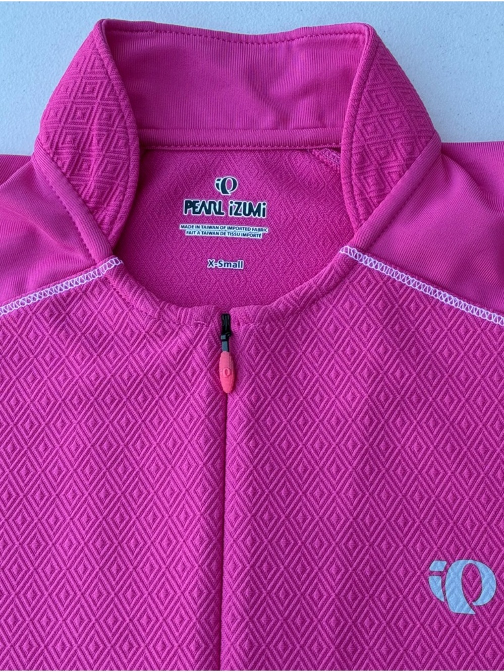 Pearl Izumi Women's Bright Pink Short Sleeve Cycling Jersey - Picture 3 of 7